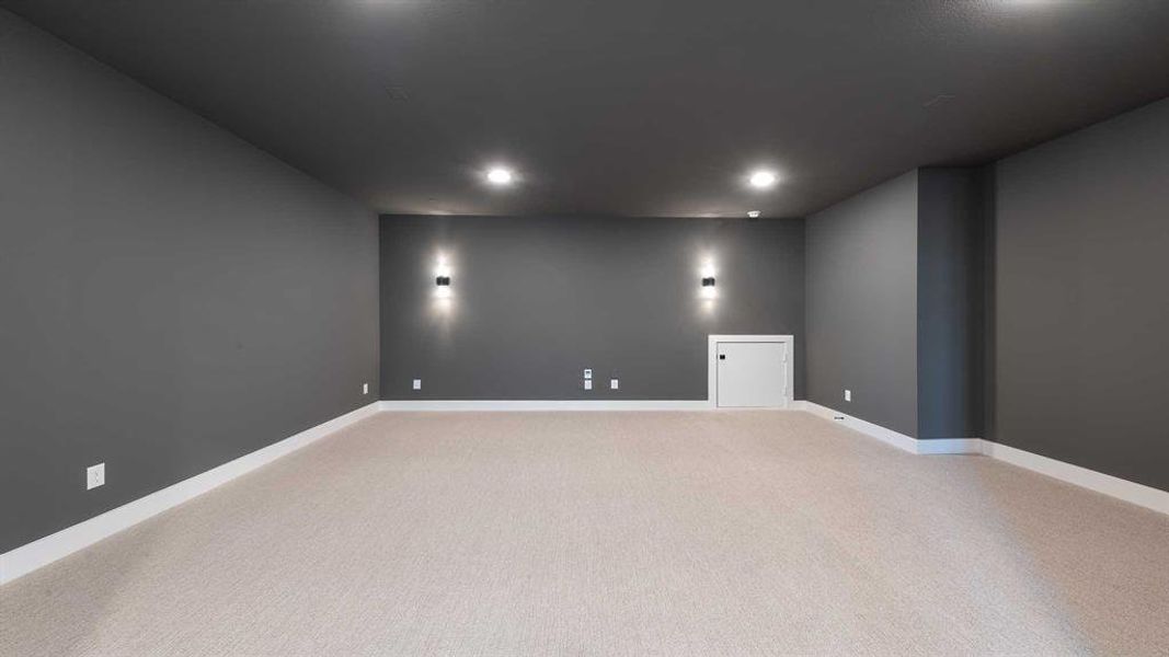 Spacious, unfurnished interior of a new home in Fields 60', Frisco (Image 20). Spacious, unfurnished interior of a new home in Fields 60', Frisco (Image 20).