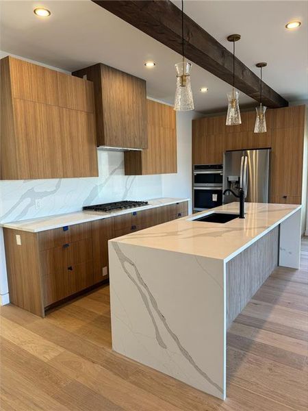 Furnished interior view inside a new home in , Ellijay (Image 7).