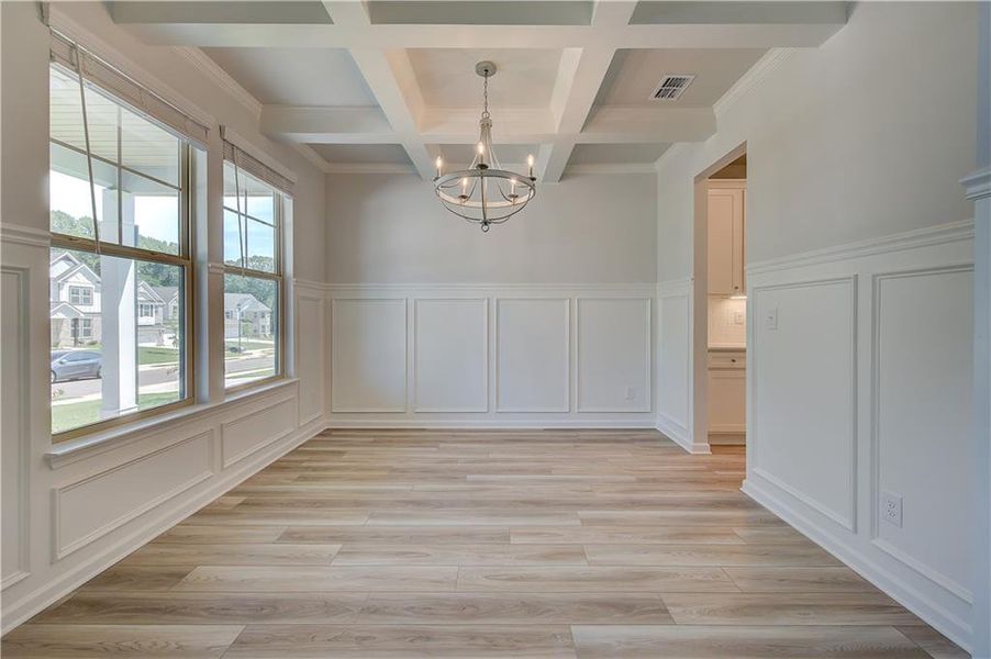 Spacious, unfurnished interior of a new home in Grandview at Millers Mill, Stockbridge (Image 24).