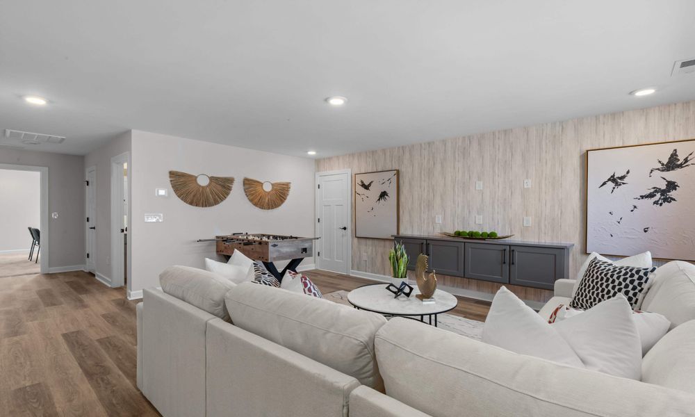 Representative furnished interior of a home built from the The Sand Dollar by Chesapeake Homes in Bridgewater - Shorehaven Village, Little River (Image 29). Representative furnished interior of a home built from the The Sand Dollar by Chesapeake Homes in Bridgewater - Shorehaven Village, Little River (Image 29).