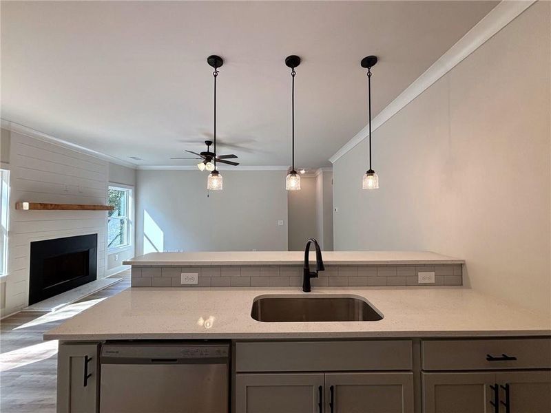 Close-up of interior finishes inside a home in , Gainesville (Image 13).