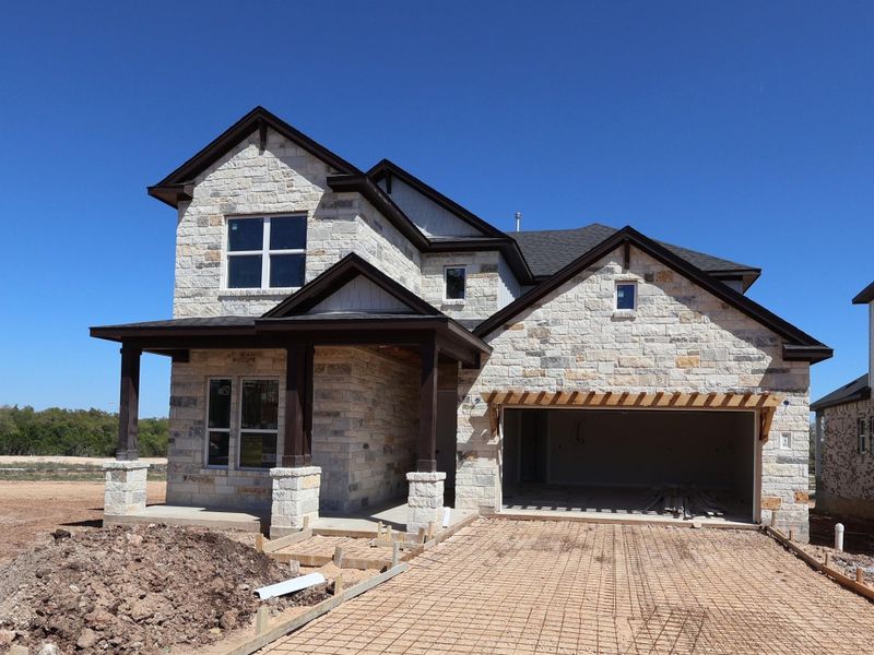 In-progress construction of a new home in Edgewood, Leander, TX (Image 7). In-progress construction of a new home in Edgewood, Leander, TX (Image 7).