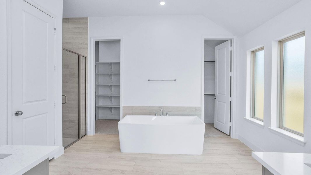 Furnished interior view inside a new home in Artavia, Conroe (Image 7).