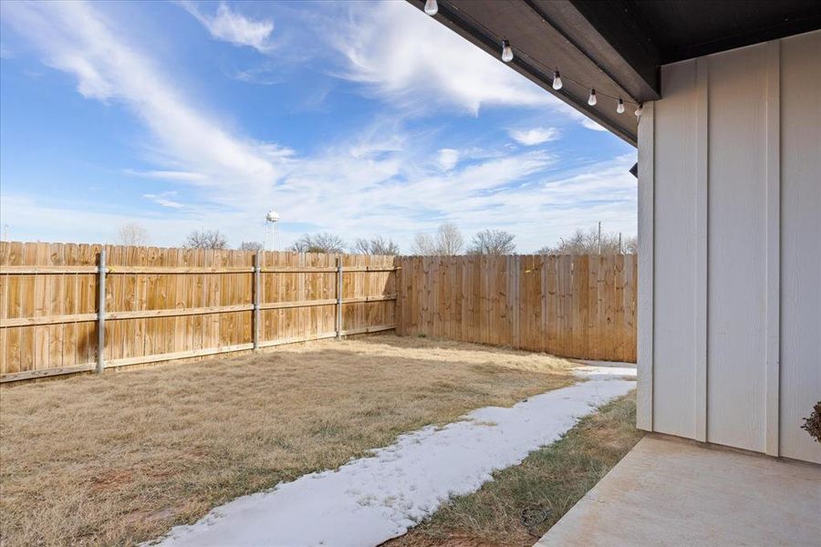 Exterior details and patio area of a home in , Tolar (Image 4). Exterior details and patio area of a home in , Tolar (Image 4).