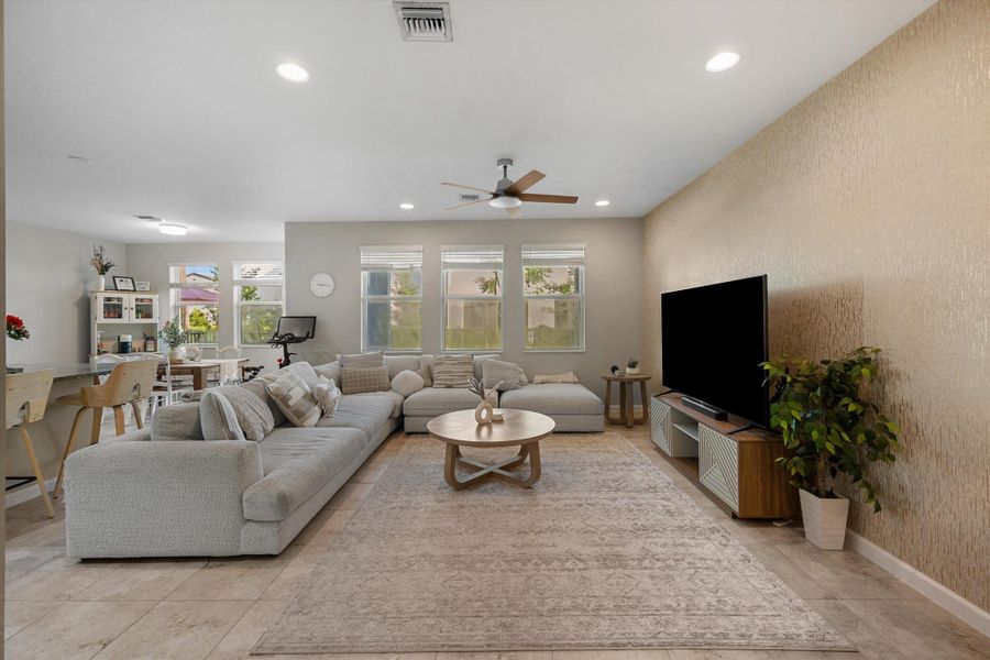 Furnished interior view inside a new home in , Westlake (Image 20).