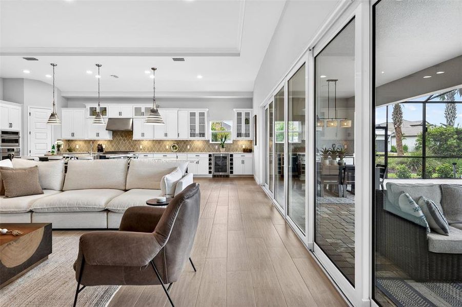 Furnished interior view inside a new home in , Venice (Image 5).