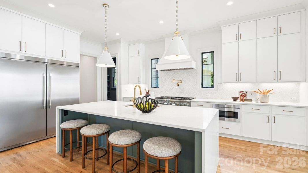 Furnished interior view inside a new home in , Charlotte (Image 12).