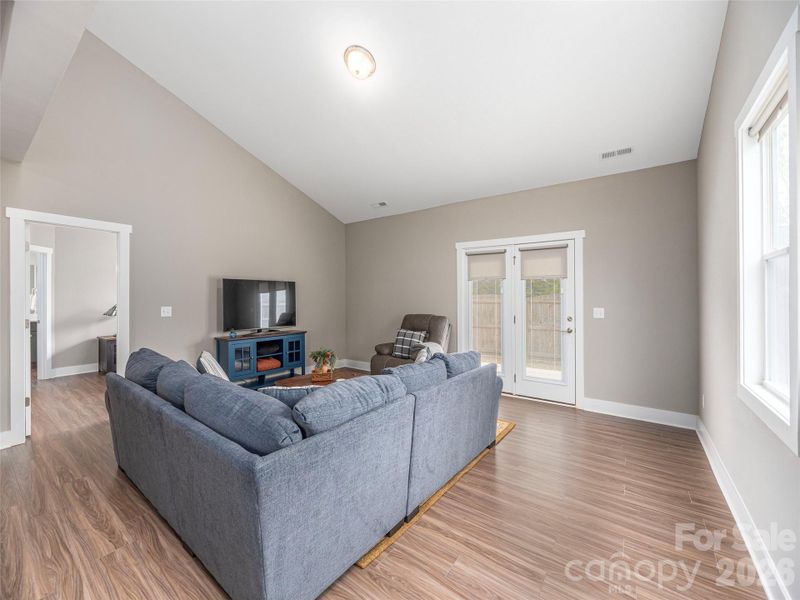 Furnished interior view inside a new home in , Fletcher (Image 16).