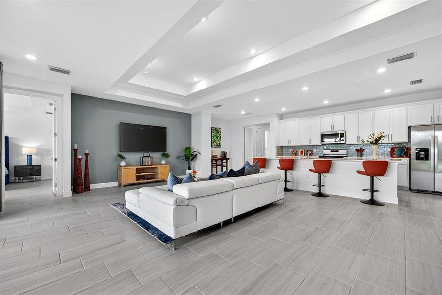 Furnished interior view inside a new home in , Englewood (Image 60). Furnished interior view inside a new home in , Englewood (Image 60).