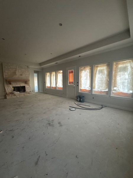 In-progress construction of a new home in Fannin Ranch, Leonard, TX (Image 4).