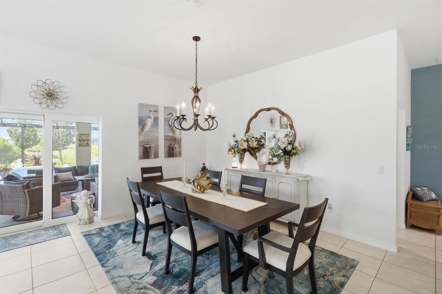 Furnished interior view inside a new home in , The Villages (Image 17).