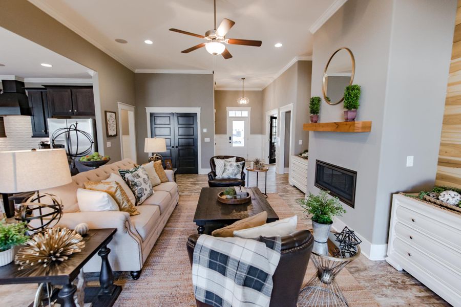 Representative furnished interior of a home built from the Sullivan by Bill Clark Homes in Osprey Landing, Southport (Image 17). Representative furnished interior of a home built from the Sullivan by Bill Clark Homes in Osprey Landing, Southport (Image 17).