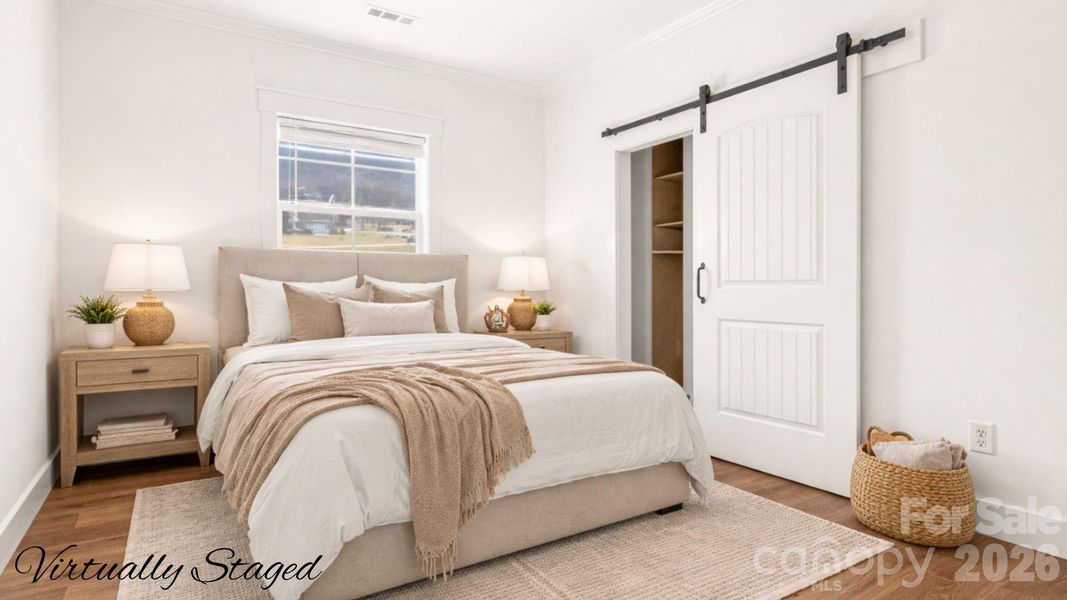 Furnished interior view inside a new home in , Hendersonville (Image 14).