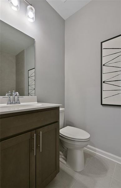 Furnished interior view inside a new home in Oakwood, Cumming (Image 31). Furnished interior view inside a new home in Oakwood, Cumming (Image 31).