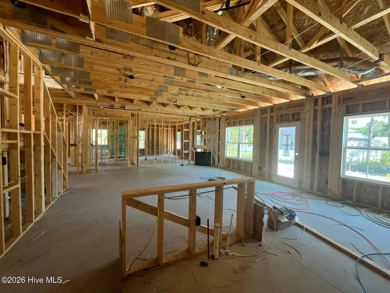 In-progress construction of a new home in Rutledge, Shallotte, NC (Image 22). In-progress construction of a new home in Rutledge, Shallotte, NC (Image 22).