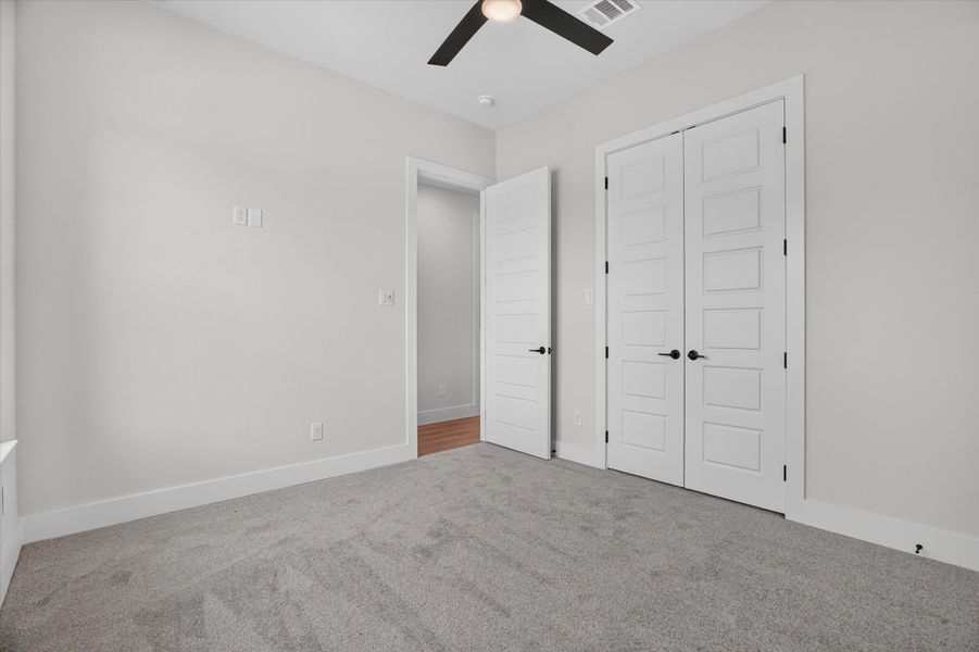 Spacious, unfurnished interior of a new home in Cartwright Ranch, Weatherford (Image 35). Spacious, unfurnished interior of a new home in Cartwright Ranch, Weatherford (Image 35).