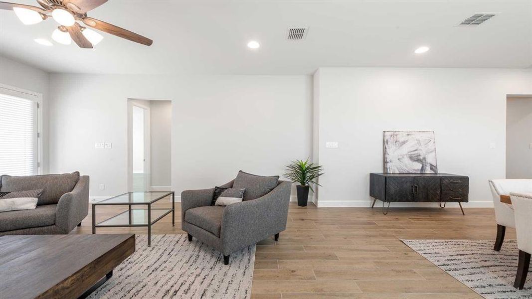 Furnished interior view inside a new home in Ventana, Fort Worth (Image 11).