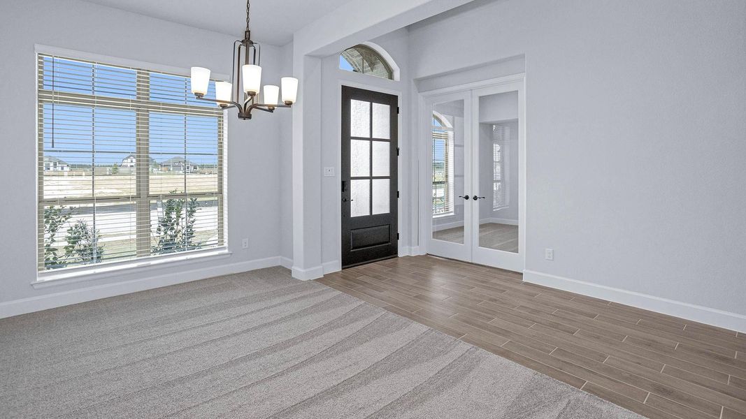 Spacious, unfurnished interior of a new home in Everly, Hockley (Image 16).