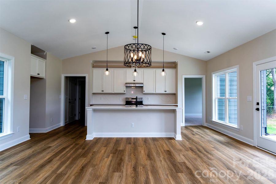 Furnished interior view inside a new home in , Monroe (Image 9).