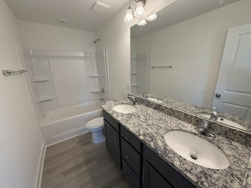 Furnished interior view inside a new home in Black Forest Pointe, Benson (Image 7).