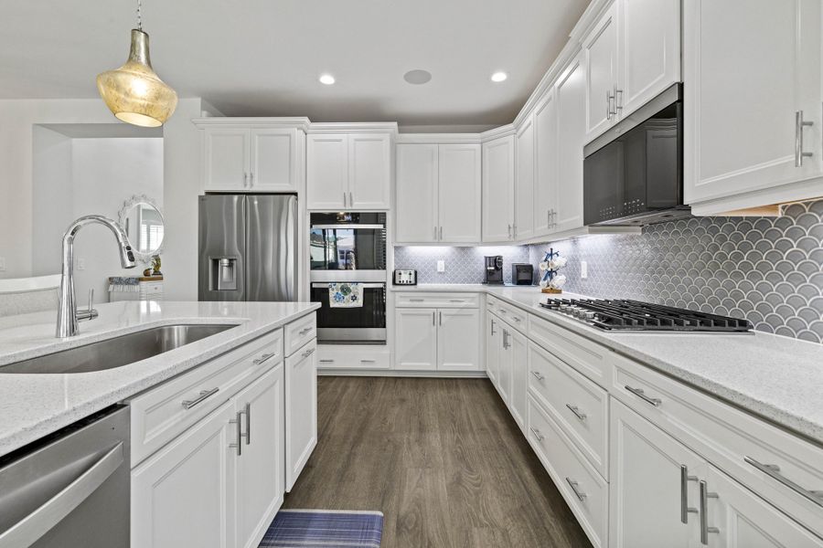 Furnished interior view inside a new home in , Hardeeville (Image 36).