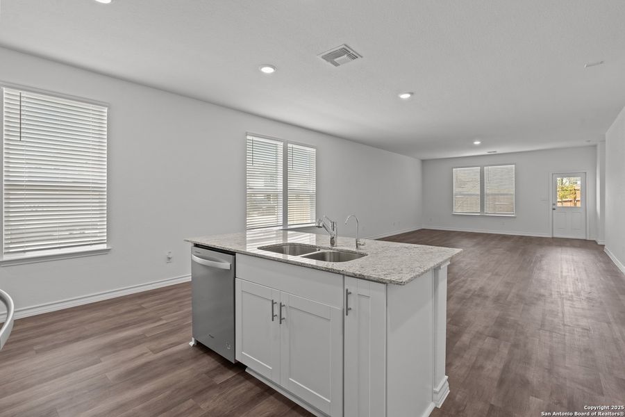 Furnished interior view inside a new home in Corley Farms, Boerne (Image 3).