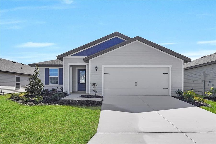 Front exterior of a new home in , Palm Coast, FL, highlighting curb appeal (Image 1).