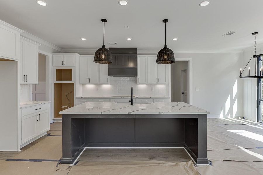 Furnished interior view inside a new home in , Buford (Image 9). Furnished interior view inside a new home in , Buford (Image 9).