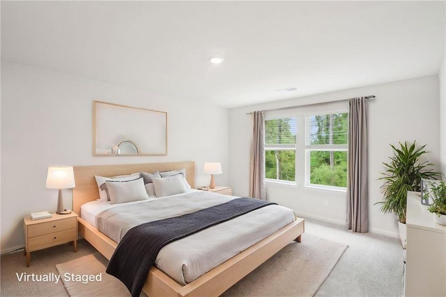 Furnished interior view inside a new home in Westmont Preserve, Powder Springs (Image 8). Furnished interior view inside a new home in Westmont Preserve, Powder Springs (Image 8).