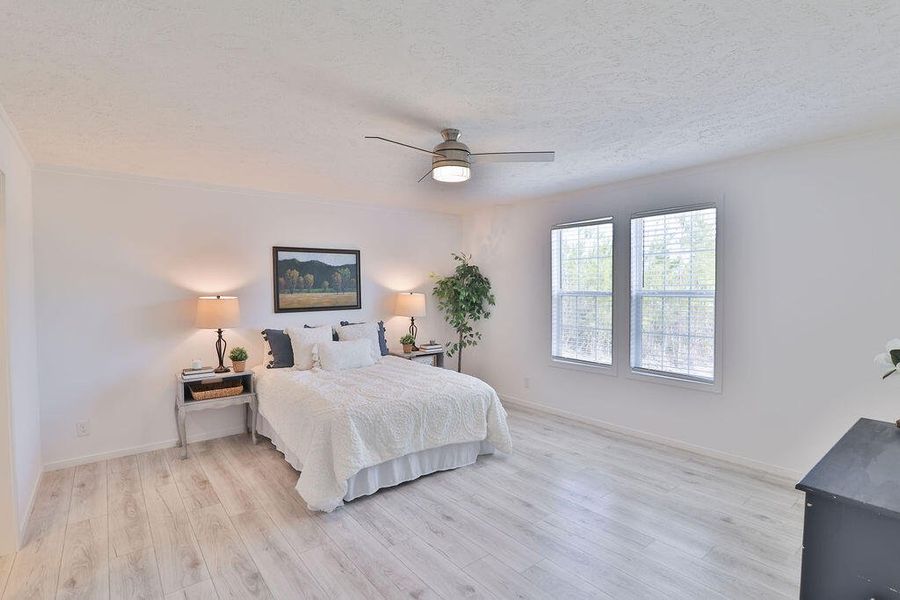 Furnished interior view inside a new home in , Cross (Image 14). Furnished interior view inside a new home in , Cross (Image 14).