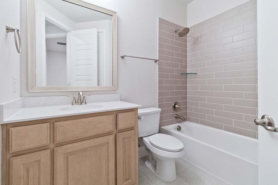 Furnished interior view inside a new home in Clearview Ranch, Royse City (Image 10). Furnished interior view inside a new home in Clearview Ranch, Royse City (Image 10).