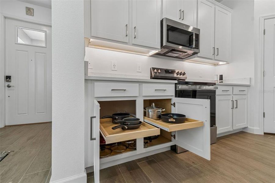 Furnished interior view inside a new home in Mirada Active Adult, San Antonio (Image 41).