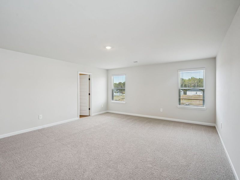 The Taylorsville floorplan with the Divine White interior package.