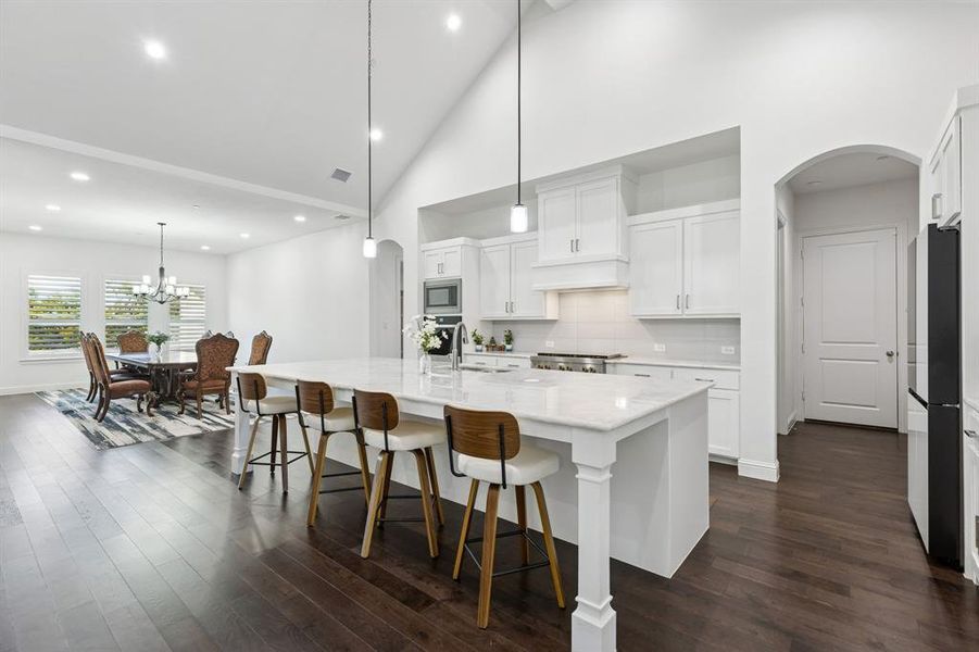 Furnished interior view inside a new home in Lakeview Downs, Lucas (Image 17). Furnished interior view inside a new home in Lakeview Downs, Lucas (Image 17).
