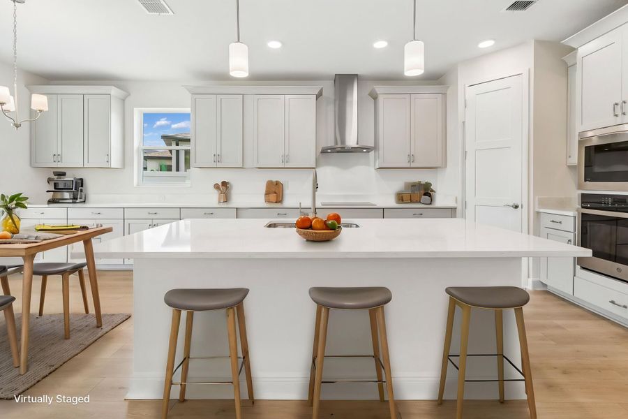 Kitchen - Virtually Staged Kitchen - Virtually Staged