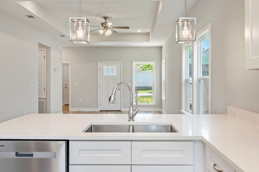 Representative furnished interior of a home built from the Austin by CJL Homes in Blossom Grove, Crestview (Image 8).
