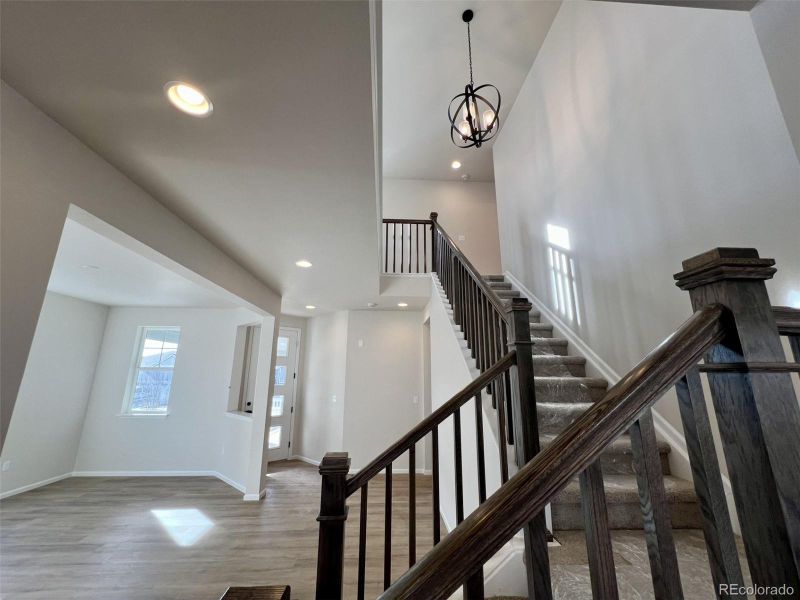 Spacious, unfurnished interior of a new home in The Aurora Highlands, Aurora (Image 11). Spacious, unfurnished interior of a new home in The Aurora Highlands, Aurora (Image 11).