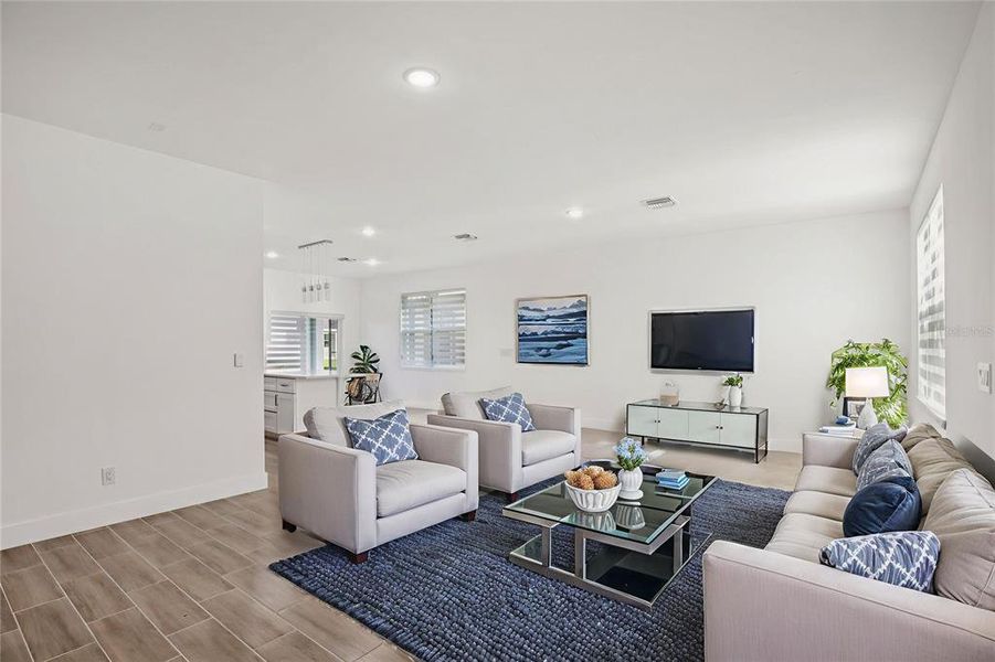 Furnished interior view inside a new home in , Rotonda West (Image 9).