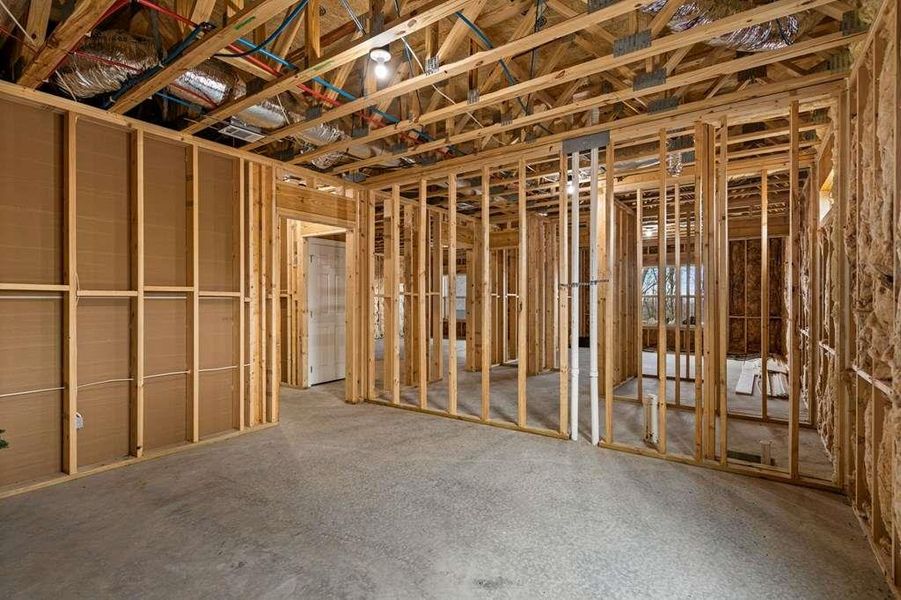 In-progress construction of a new home in , Talking Rock, GA (Image 61).