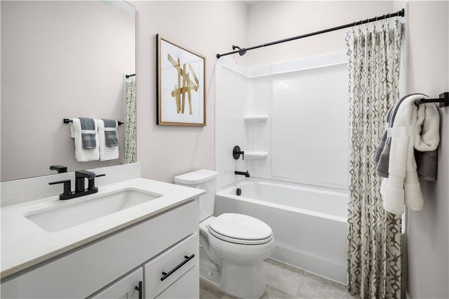 Furnished interior view inside a new home in , Lawrenceville (Image 5).