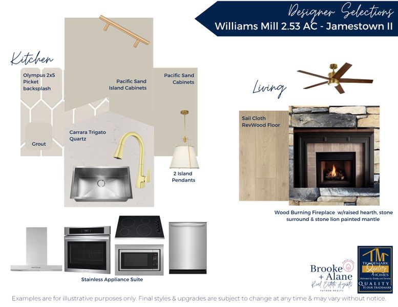 Sample of building materials used in homes in Williams Mill, Zebulon (Image 3).