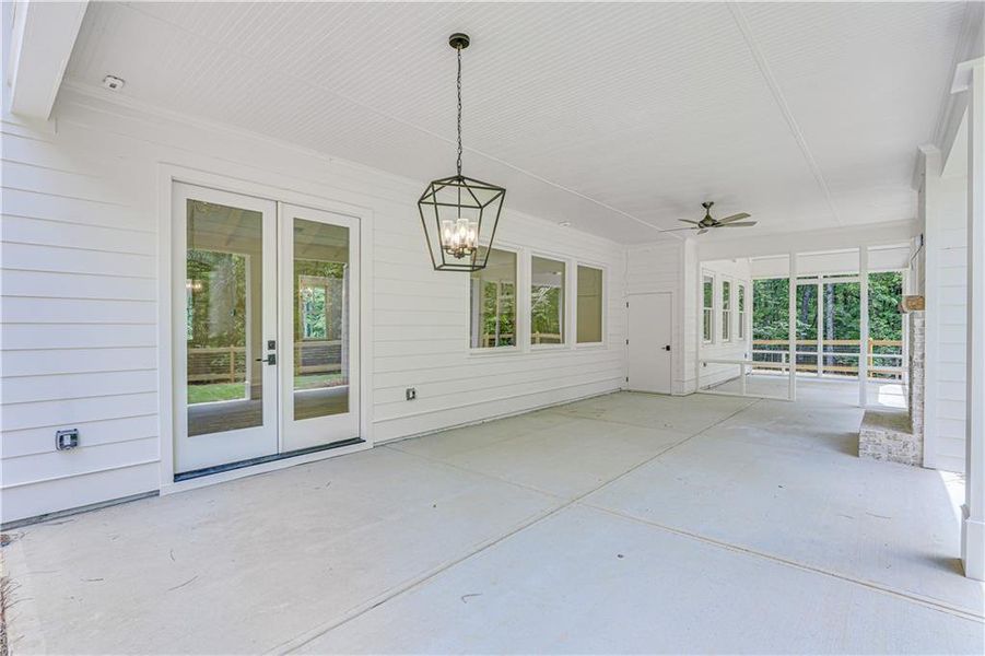 Front exterior of a new home in , Cumming, GA, highlighting curb appeal (Image 1).