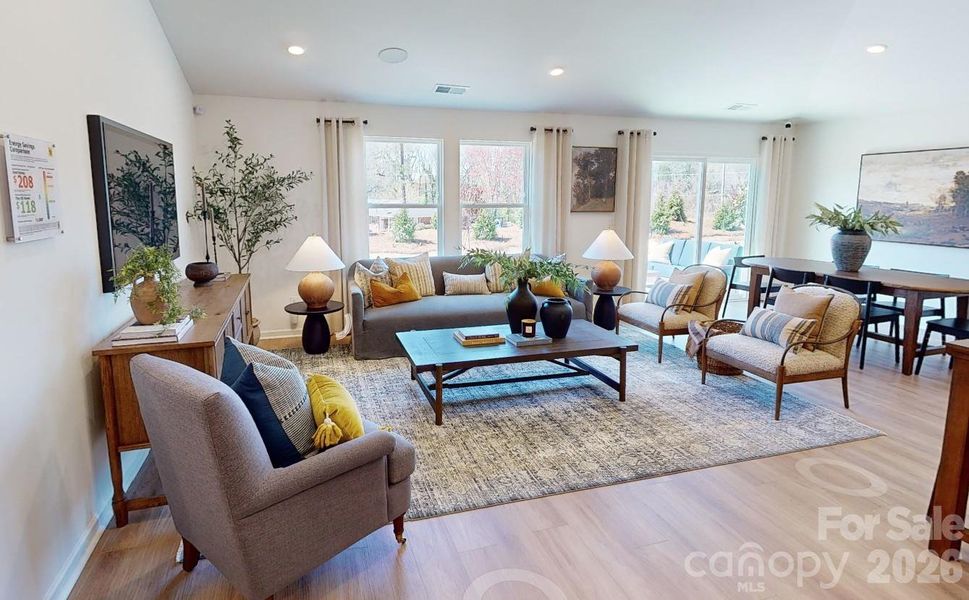 Photo is representation only- Living Room