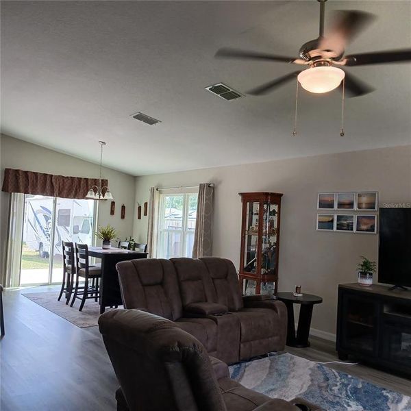 Furnished interior view inside a new home in , Dunnellon (Image 53).