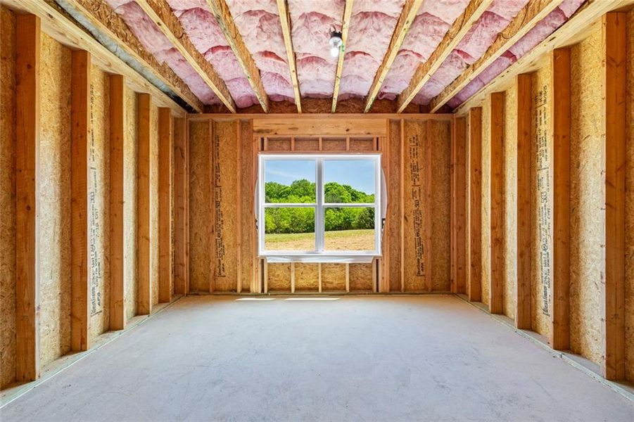 In-progress construction of a new home in , Monroe, GA (Image 75).