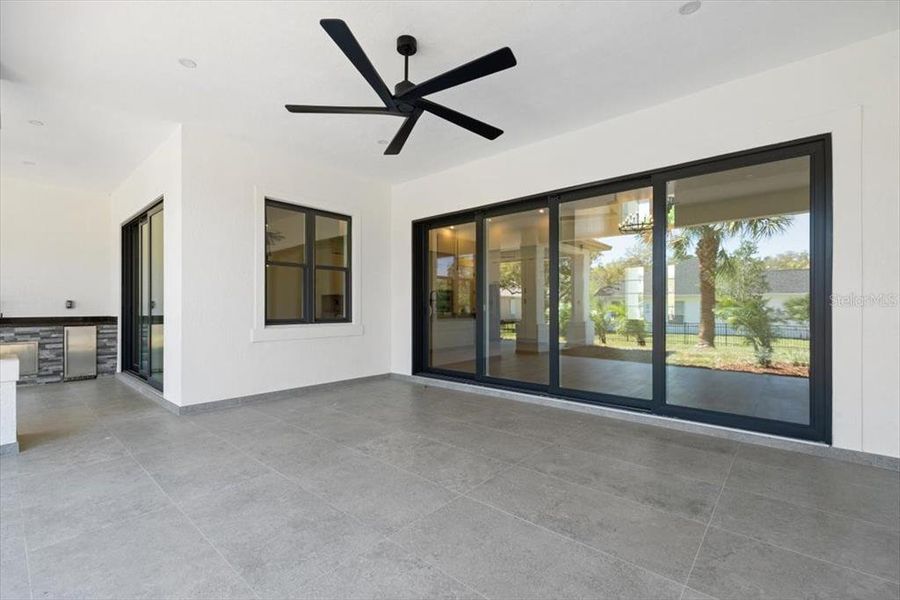 Exterior details and patio area of a home in , Palm Coast (Image 33). Exterior details and patio area of a home in , Palm Coast (Image 33).