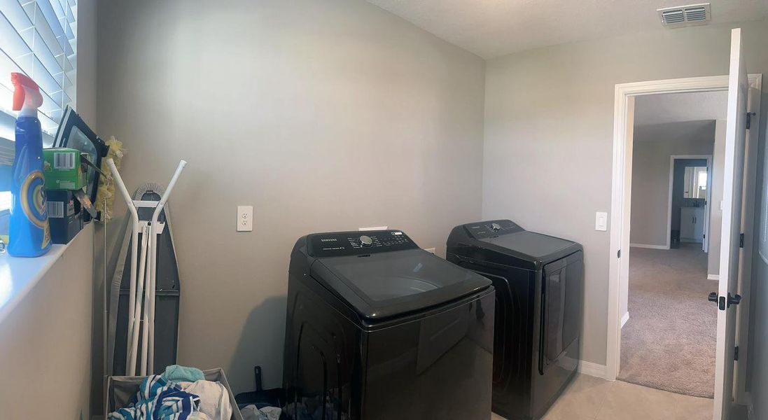 Upstairs Laundry Room