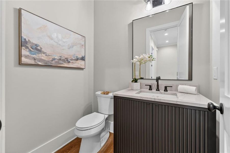 Furnished interior view inside a new home in , Cumming (Image 5).