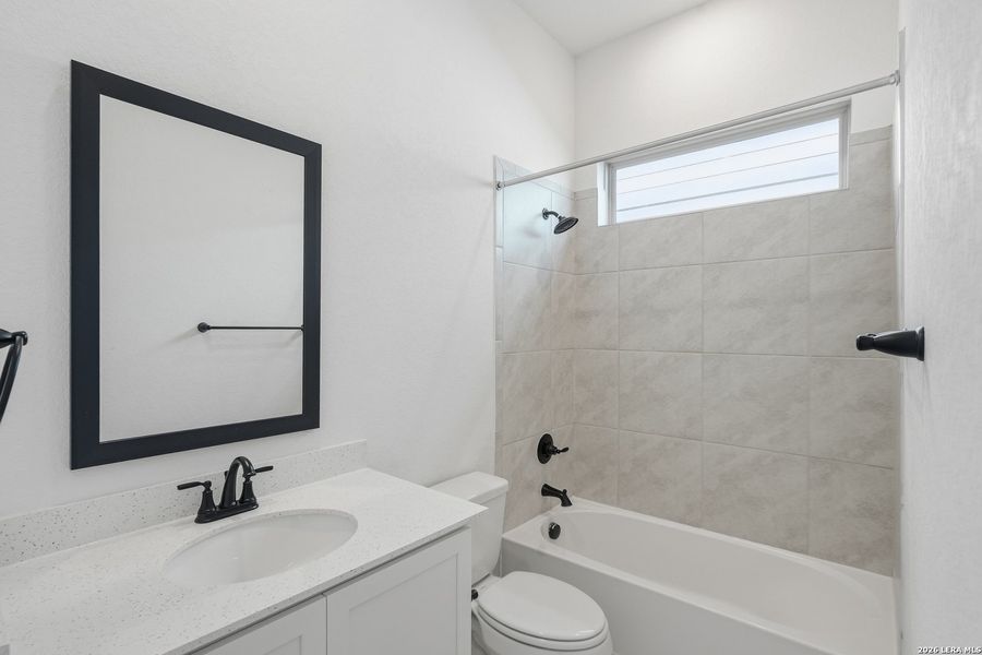 Furnished interior view inside a new home in The Crossvine, Schertz (Image 13).