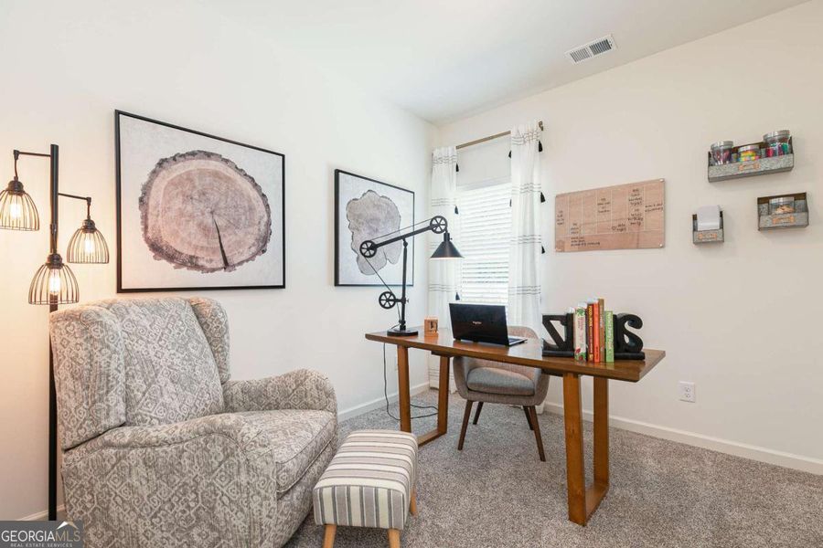 Furnished interior view inside a new home in Maddox Station, Eatonton (Image 26).